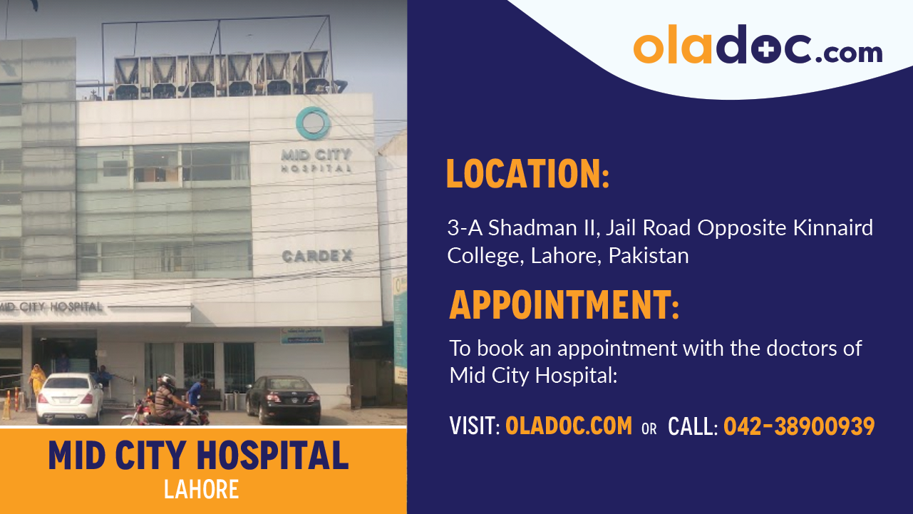 Location Of Mid City Hospital  Lahore